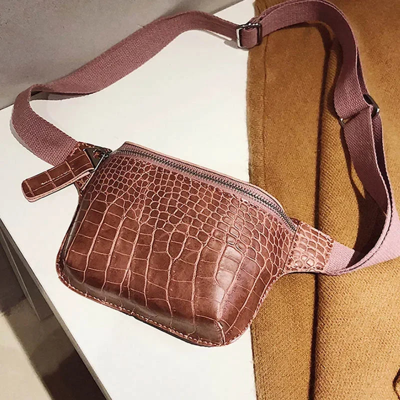 SAC BANANE FEMME CROCODILE