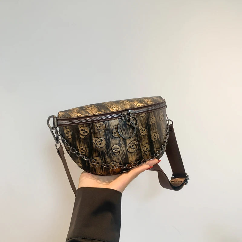 SAC BANANE FEMME SKULL AND GIRLS