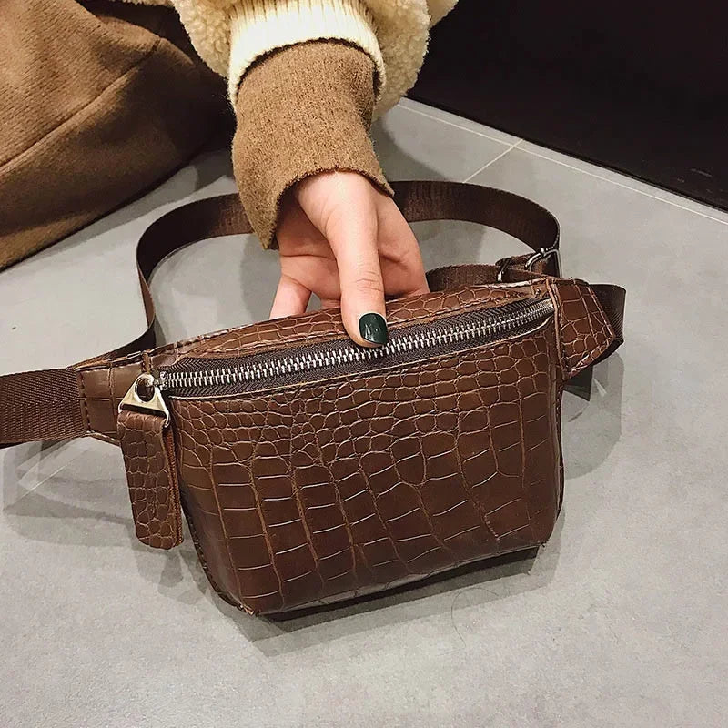 SAC BANANE FEMME CROCODILE
