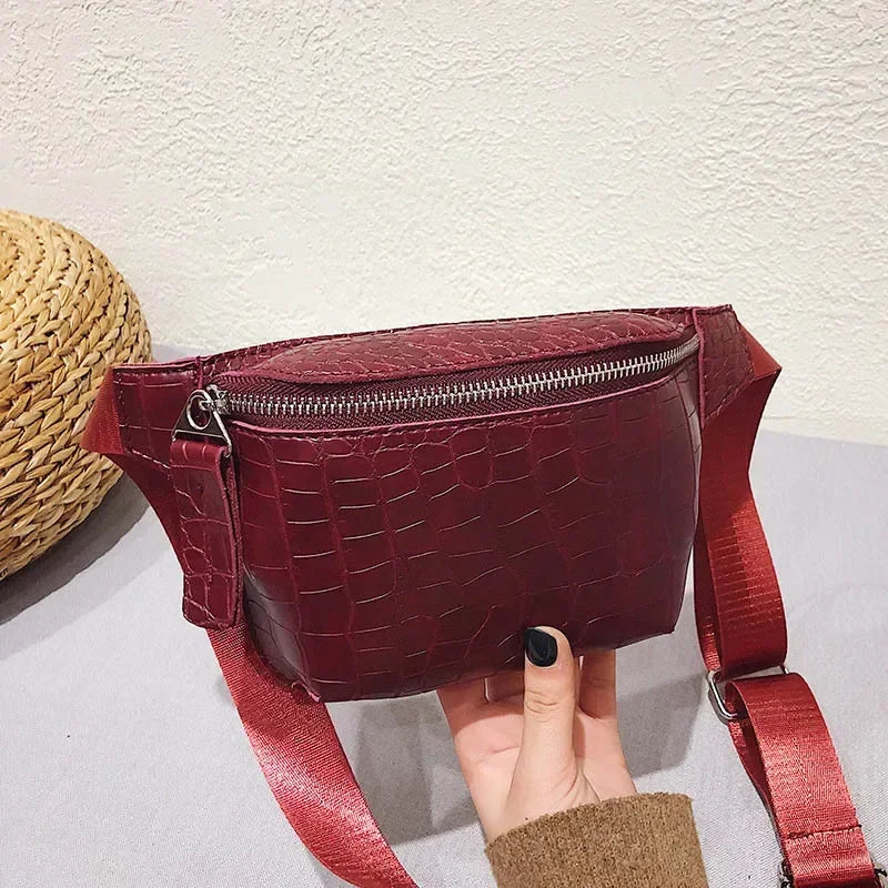 SAC BANANE FEMME CROCODILE