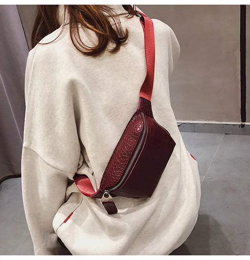 SAC BANANE FEMME CROCODILE