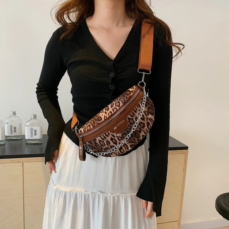 SAC BANANE FEMME LEOPARD