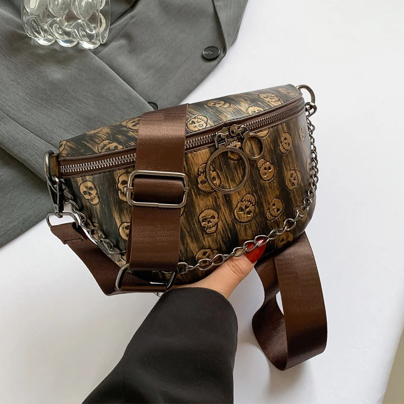 SAC BANANE FEMME SKULL AND GIRLS