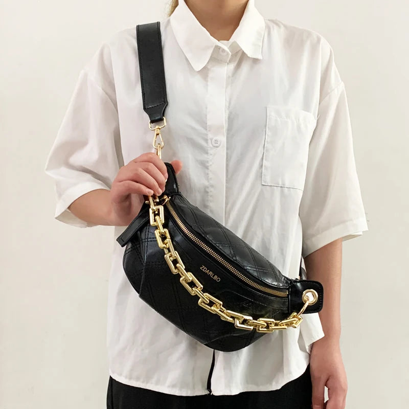 SAC BANANE FEMME THICK CHAIN