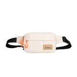 SAC BANANE FEMME Canvas Zipper