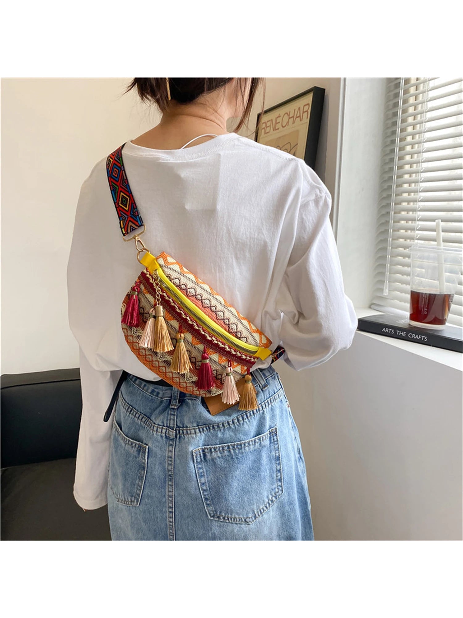 SAC BANANE FEMME HIPPIE BOHEME