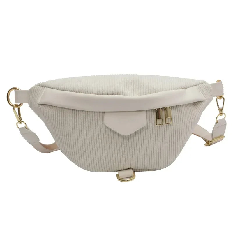 SAC BANANE FEMME CASUAL VELOURS