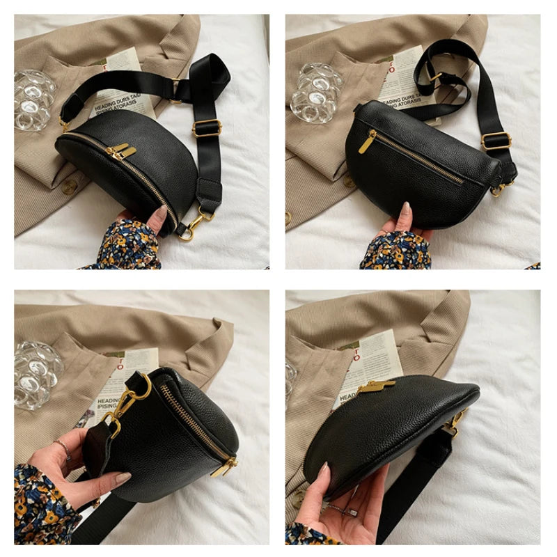 SAC BANANE FEMME GOLD CHAIN