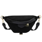 SAC BANANE FEMME CASUAL VELOURS