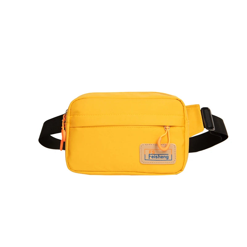 SAC BANANE FEMME Canvas Zipper